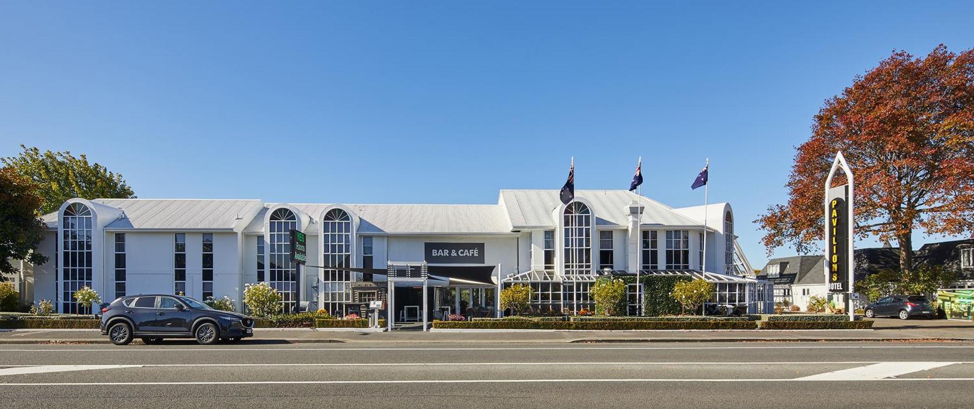 Pavilions Hotel Christchurch Eksteriør bilde