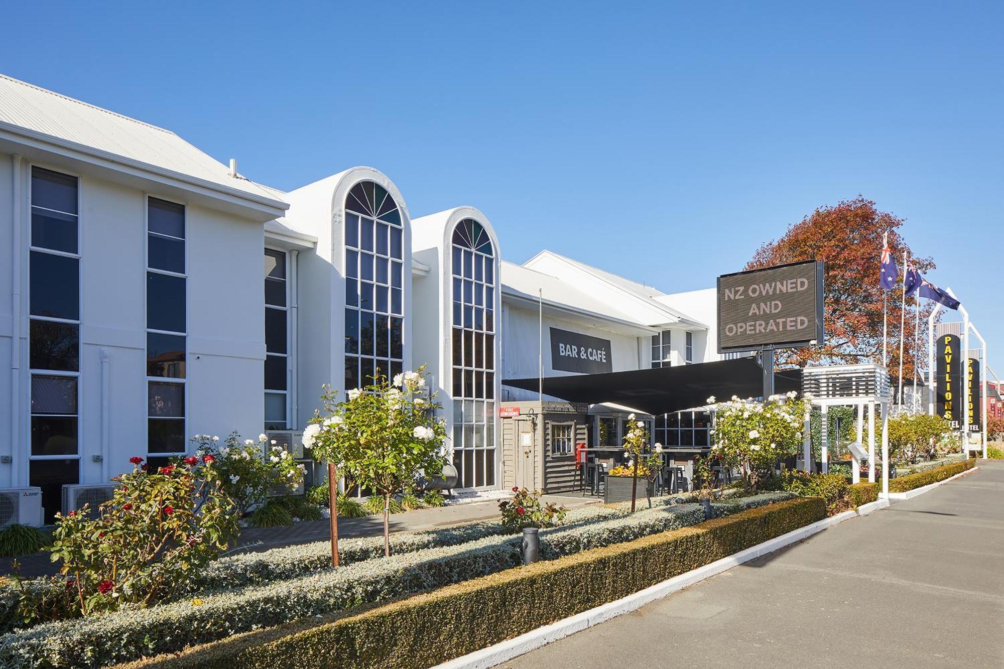 Pavilions Hotel Christchurch Eksteriør bilde